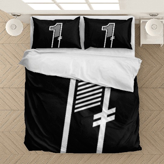 Number 1 Sports Jersey 1st Birthday Bedding Sets