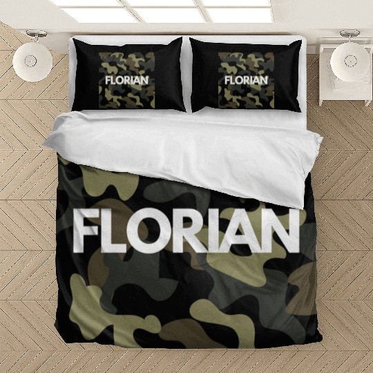 Florian Name Bedding Sets Men Good Quality Camouflage