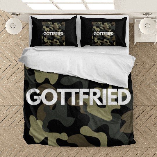 Gottfried Name Bedding Sets Men Good Quality Camouflage
