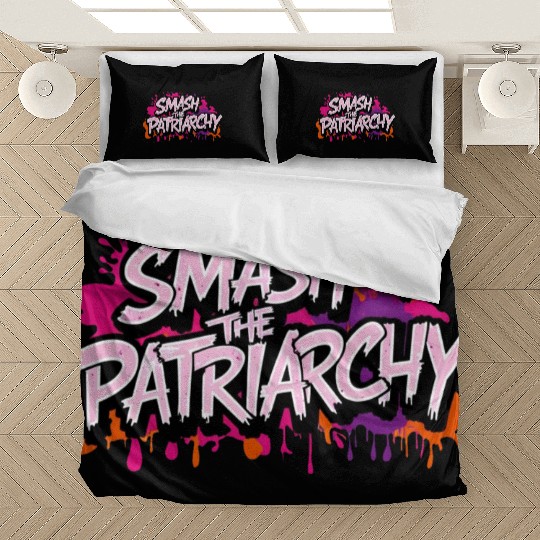 Smash The Patriarchy - International Womens Day Bedding Sets