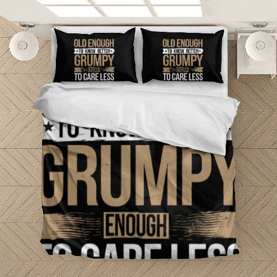 Grumpy Old Man Bedding Sets