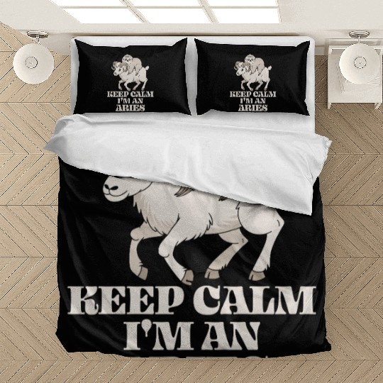 Keep Calm I'm An Aries Zodiac Soth Bedding Sets