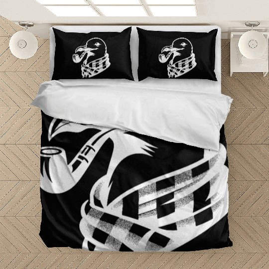 Pipe-diving Seafarer Seagull As A Coastal Motif Bedding Sets