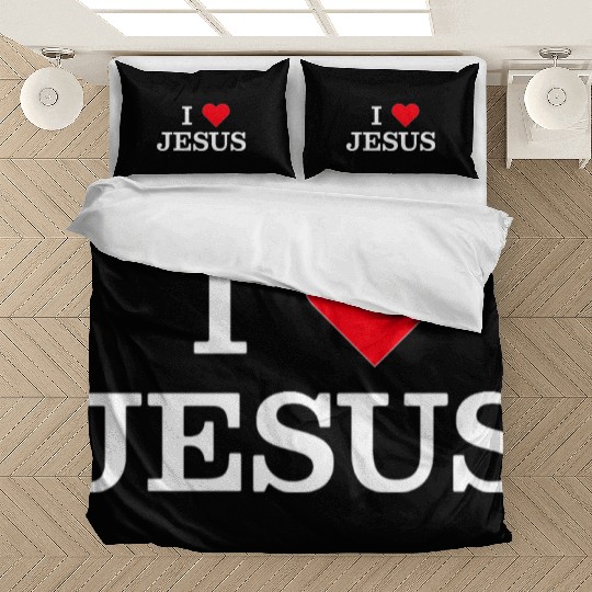 I Heart Jesus Bedding Sets