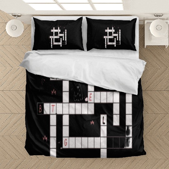 Preppy Crossword Bedding Sets – Stylish & Fun Word Puzzl
