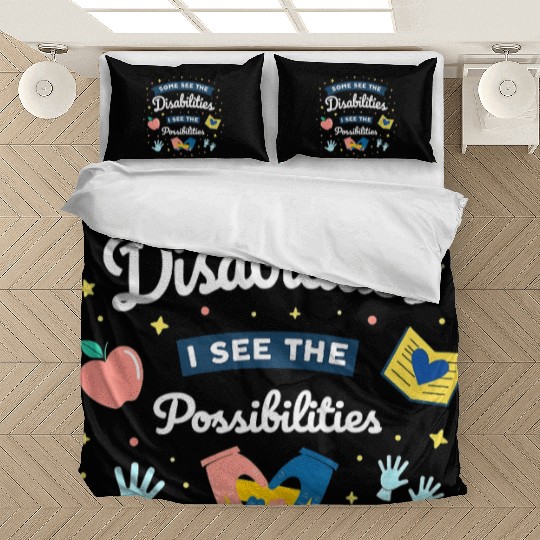 Inspirational Special Ed Teacher Gift Bedding Sets