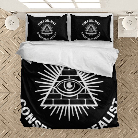 Tin Foil Hat Conspiracy Realist Bedding Sets
