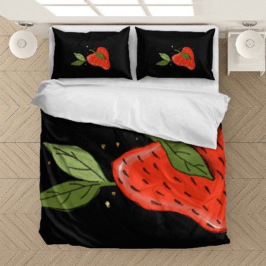 Heartfelt Strawberry Delight Bedding Sets