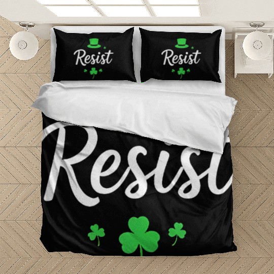 Resist and Celebrate St. Patrick’s Day Bedding Sets