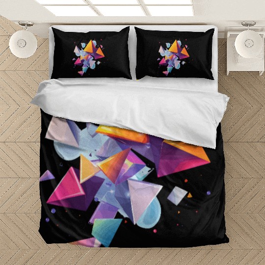 Creative colorful shapes Bedding Sets