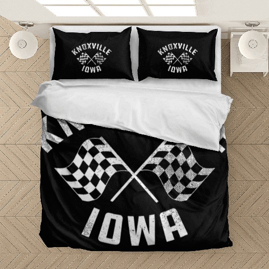 Knoxville Iowa Sprint Car Racing Dirt Track Racing Bedding Sets