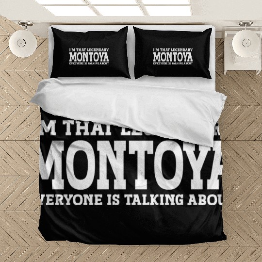 Montoya Surname Team Family Last Name Montoya Bedding Sets