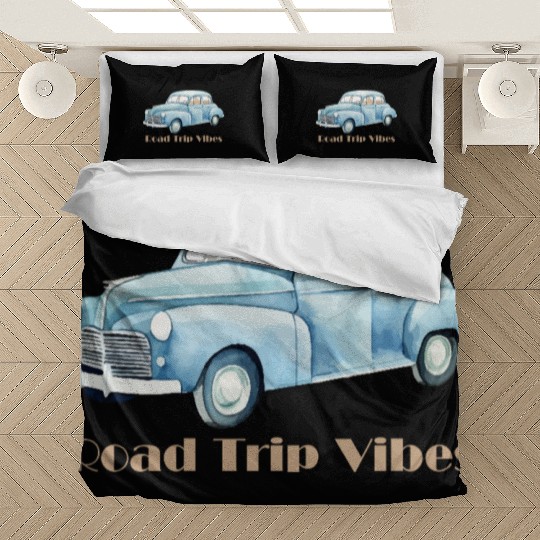 “Road Trip Vibes – Adventure on the Open Road” Bedding Sets