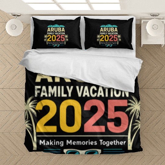 Aruba Family Vacation 2025 Bedding Sets