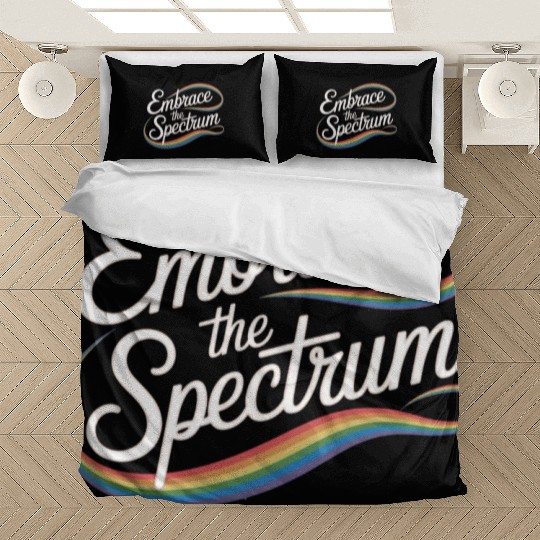 Embrace the Spectrum Bedding Sets