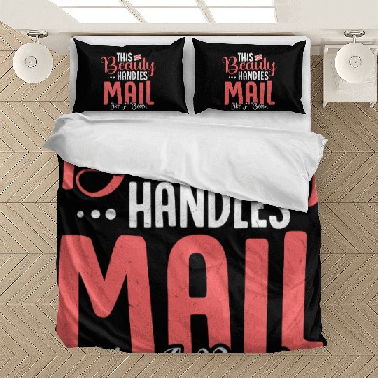 This Beauty Handles Mail Like A Beast Postal Worke Bedding Sets