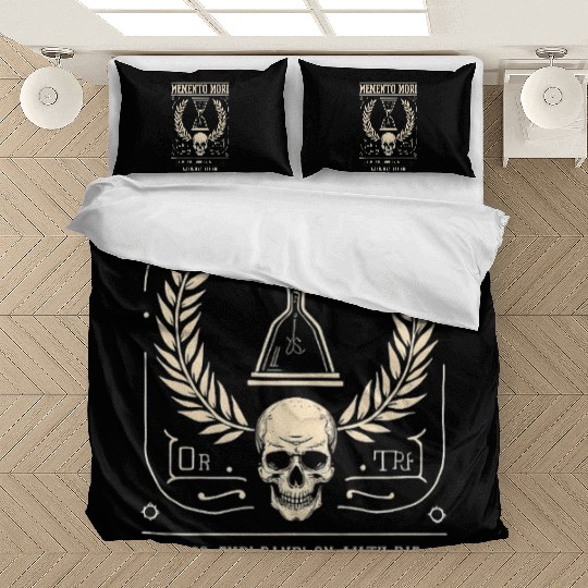 Memento Mori Remember the death Bedding Sets