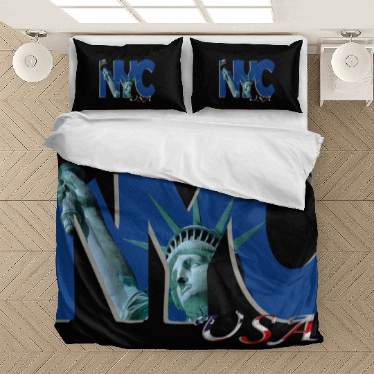 Art of Statue of Liberty Bedding Sets
