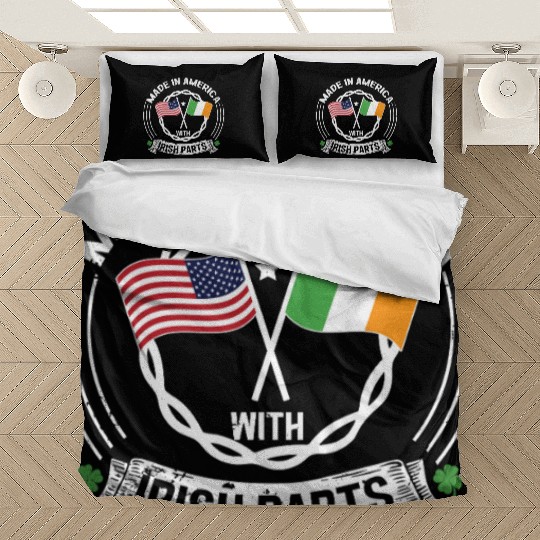 Made In America With Irish Parts USA US Bedding Sets