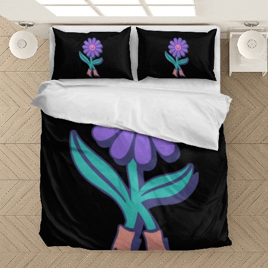 Walking Flower – Playful Bloom Character Bedding Sets
