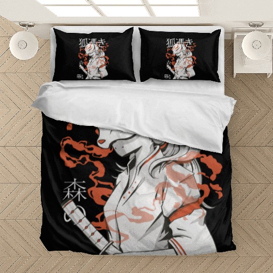 Kitsune Warrior Spirit Bedding Sets