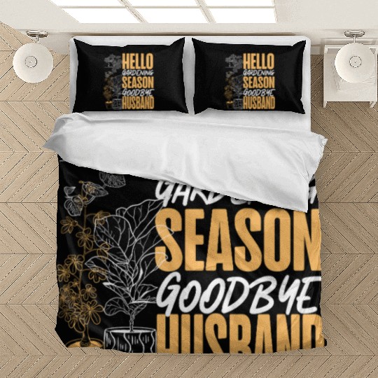 Plant Lover Gardening Husband Wife Bedding Sets