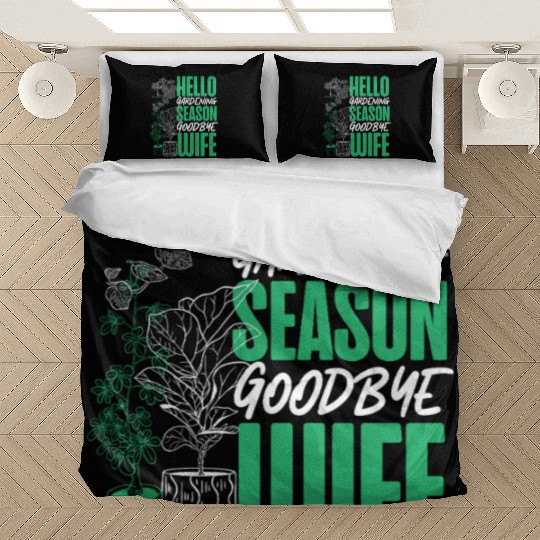 Plant Lover Gardening Husband Wife Bedding Sets