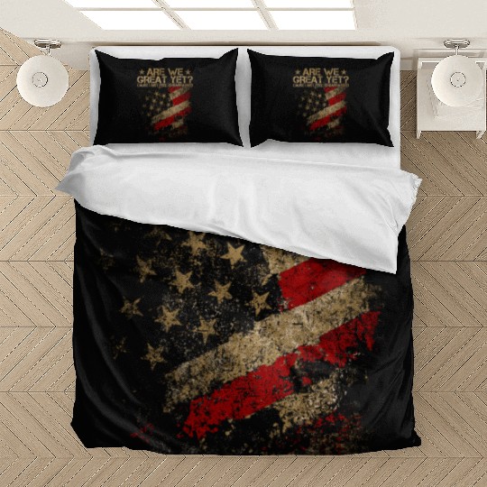Anti-Trump - Are We Great Yet? Bedding Sets