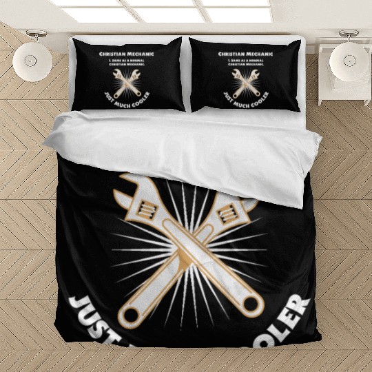 Christian Mechanic Same as normal one, just cooler Bedding Sets