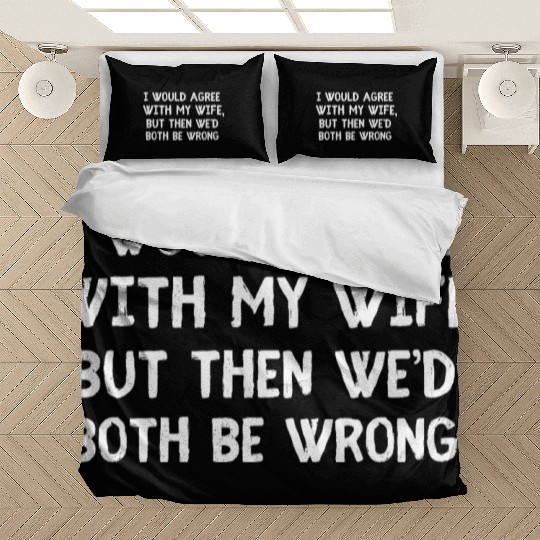 Funny Husband Wife Bedding Sets