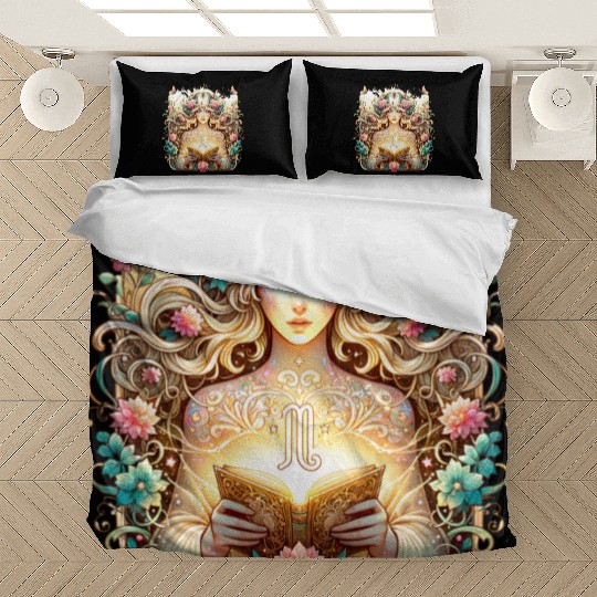 Virgo - Starlit Goddess of Purity Bedding Sets