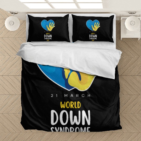 World Down Syndrome Awareness Men Women Kids Bedding Sets