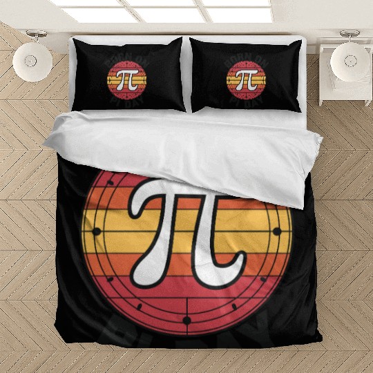 Born on Pi Day Celebration for Math Enthusiasts Bedding Sets