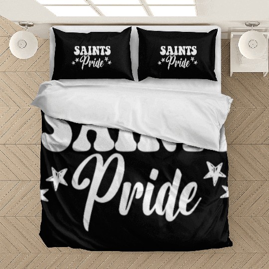 Saints Pride High School Saints Sports Team Saints Bedding Sets