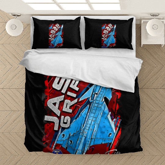JAS39 Gripen Swedish Air Force Fighterjet Bedding Sets