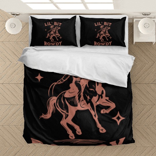 Lil' Bit Rowdy – Western Cowgirl Design Bedding Sets