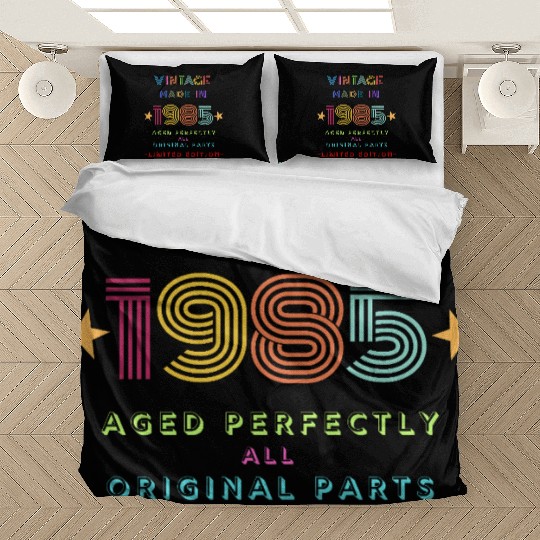Vintage Made In 1985 Bedding Sets