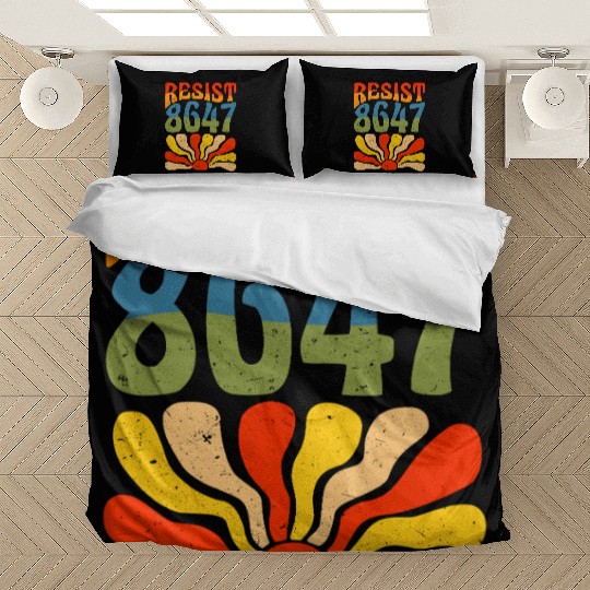 Retro Resistance Sunrise Bedding Sets