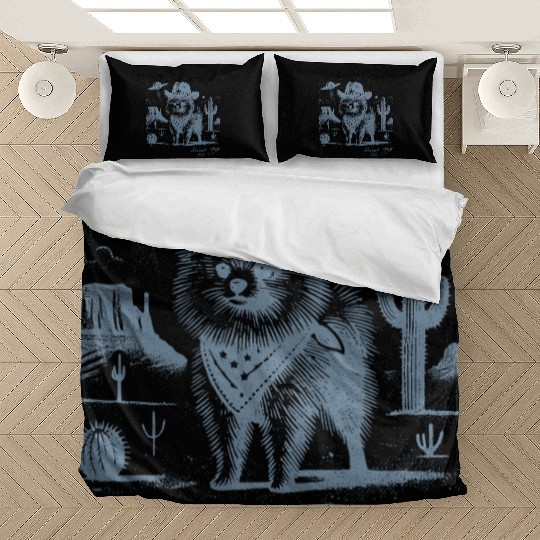 Roswell Cowboy Pomeranian – Alien Encounter Bedding Sets