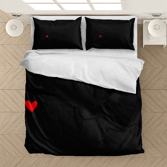 Heartbeat cat yoga Bedding Sets