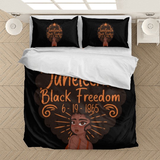 Juneteenth Celebrations - Black Women Bedding Sets
