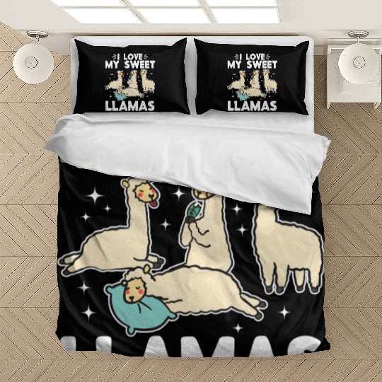 Llama Lover - I love my sweet Llamas Bedding Sets