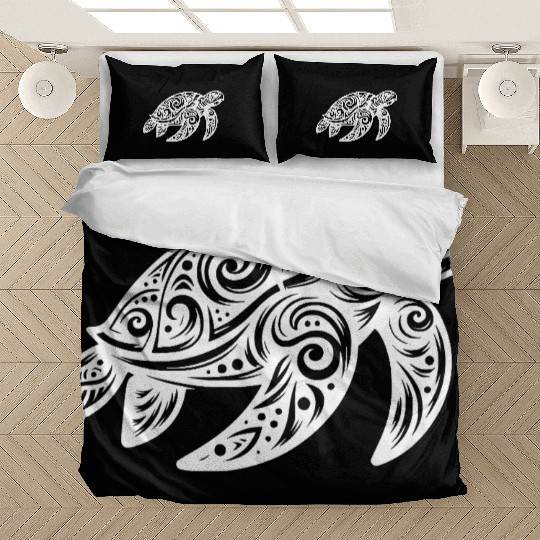 Ornamental Beauty Of A Sea Turtle Bedding Sets