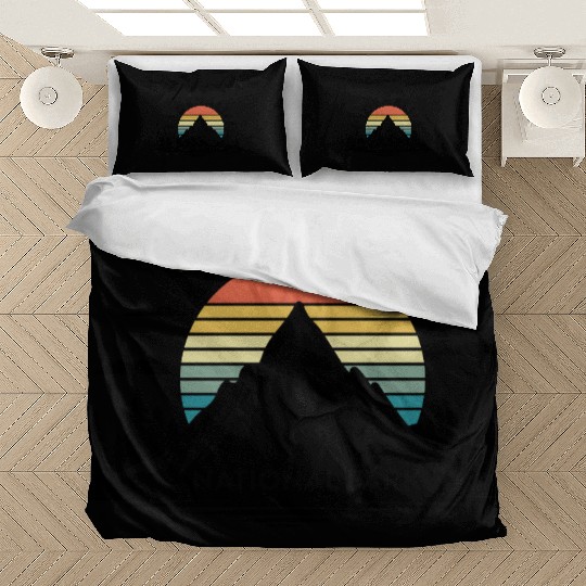 Retro Denali National Park US Vintage Denali Bedding Sets