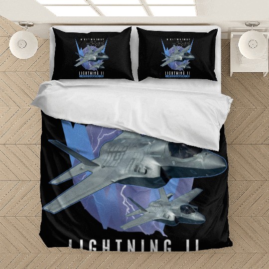 F-35 LightningIi 5Th Gen Stealth Fighter Bedding Sets