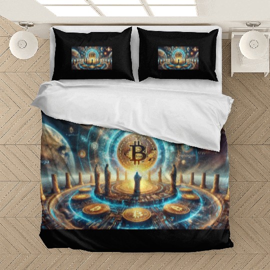 Bitcoin World Bedding Sets