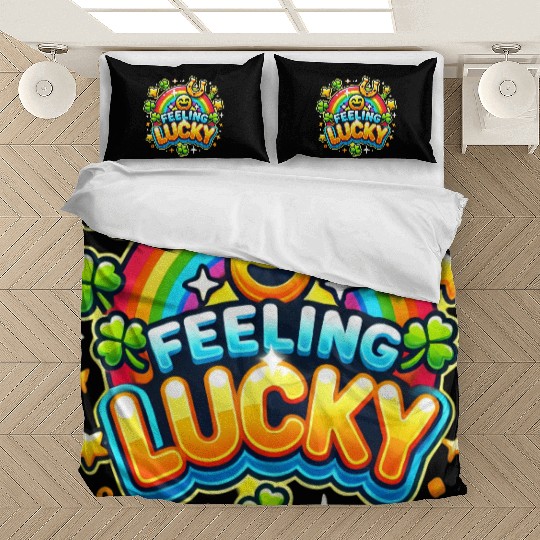 Feeling Lucky - Vibrant Celebration Design Bedding Sets