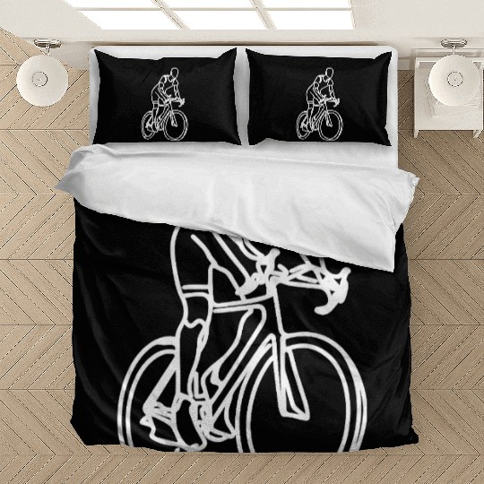 Cycling Sketch Bedding Sets