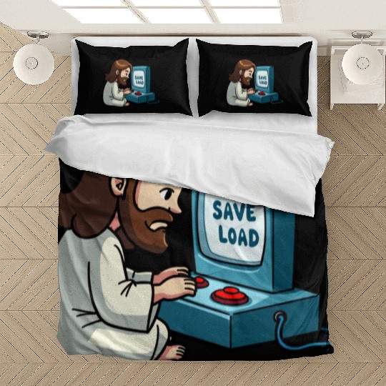 Jesus Saves and Loads Bedding Sets