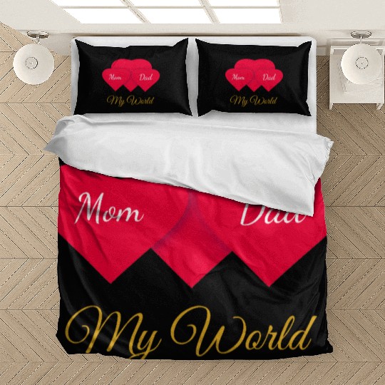 My World: Mom & Dad Emotional Design Bedding Sets